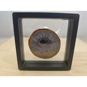 79g Rare Natural Raw Color Surya Agate Crystal Geode Specimen Healing Q643